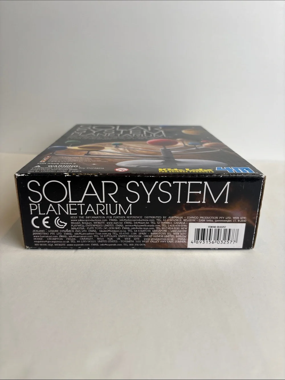 4M KidzLabs Solar System Planetarium Kit Glow In The Dark. NIB